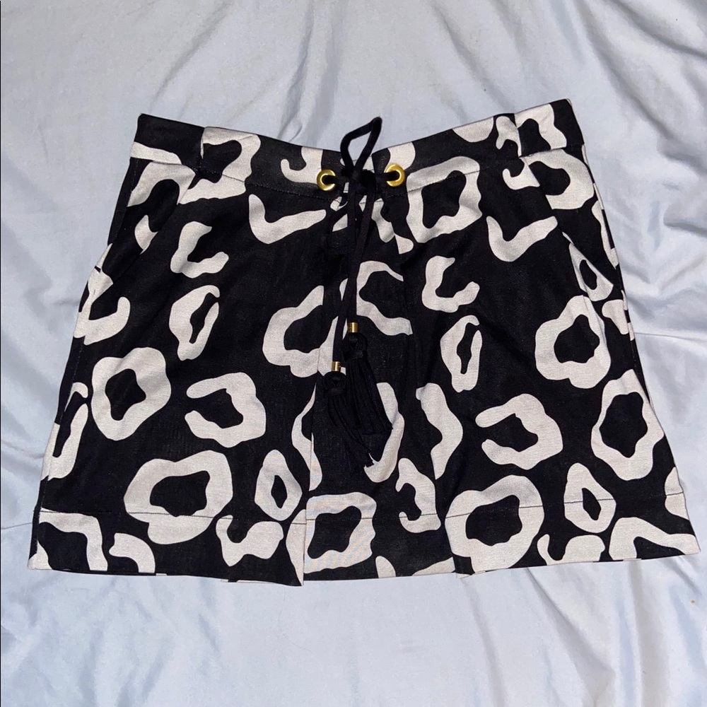 Diane Von Furstenberg leopard Eranthe Skirt
